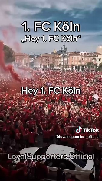Fangesang des 1. FC Köln: Hey, 1. FC Köln!