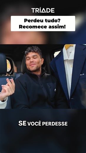 Se perdesse tudo, qual seria o plano? Resolver problemas, criar soluções, construir marca e canais. Recomeçar do zero! #Motivação #Empreendedorismo #Visão #Recomeço #Superação