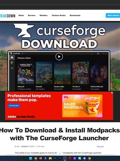 How To Download & Install CurseForge in 2026