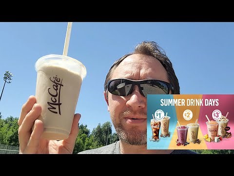 Mcdonald's ICED COFFEE FRAPPE Review