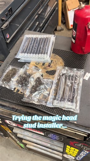Installing Magic Head Studs: A Mechanic's Challenge