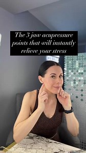18K views · 283 reactions | 3 facial acupressure points to relieve jaw tension and brighten your lower face. | The Face Yoga Expert | Facebook