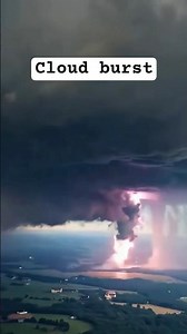 Cloud Burst live from airplane #rain #cloudburst #clouds #rainnews #weather #thunderstorm #reels
