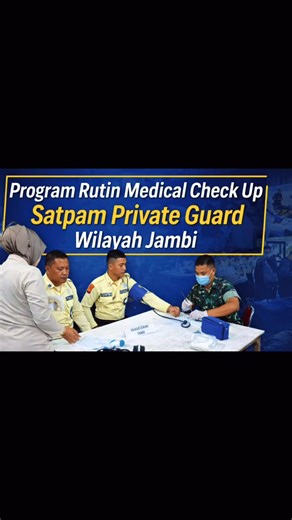 ANGGOTA PRIVATE GUARD MELAKSANAKAN MCU