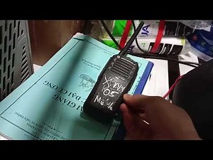 MOTOROLA XiR P3688 with MOTOTRBO CPS 2.0