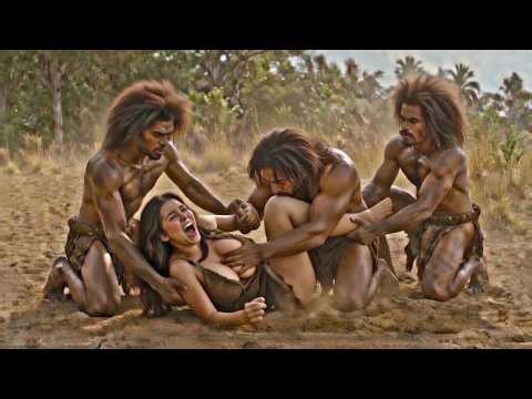 Life Million Years Ago: A Lioness Races Through the Wild to Save a Woman from Primitive Men