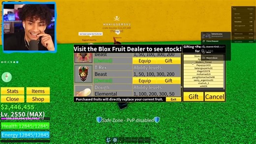 Begging For A Fruit, Then Gifting Back The PERMANENT.. #foltyn #new #viral #video #roblox #gaming | Foltyn Gaming