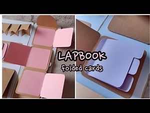 Lapbook Folded Cards