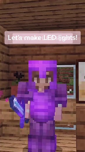 How to Make LED Lights in Minecraft