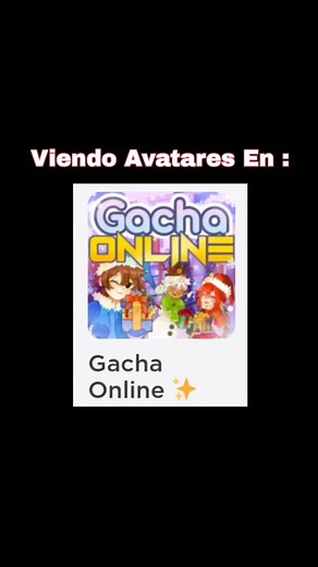 Viendo avatares en Gacha Life Online en Roblox