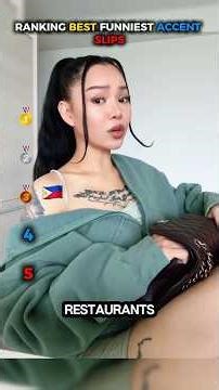 Ranking Best Funniest Accent Slips P2 #shorts #tiktok