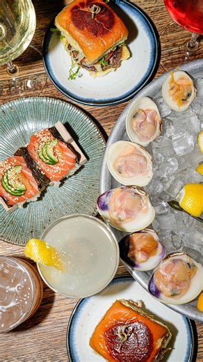 Crave Fishbar on Instagram: "ICYMI: We have all new happy hour pricing at all Crave Fishbar locations, 7 days a week! That means $1 shucker’s choice oysters, $1.50 littleneck clams, $8 mini martinis, $8 wines by the glass, and $10 cocktails, in addition to the rest of our happy hour bites menu. Every day from 5-6:30 at Midtown and UES, and 4-6 at UWS."
