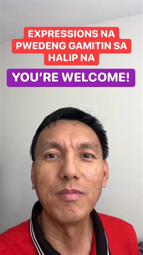 Expressions na pwedeng gamitin sa halip na ‘’You’re welcome!” #yourewelcome #englishspeaking #englishspeakingpractice #speakingenglish #speakingenglishpractice #learningenglish #learningenglishonline #englishlearning #englishlearningonline #englishlearningtips | Food and Beyond - Dennis Barles