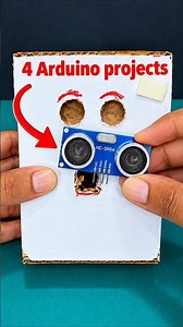 ⚡ 4 Simple DIY Arduino Projects #shorts