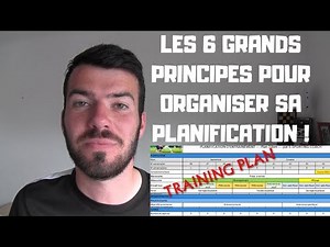 Comment bien organiser sa planification au football