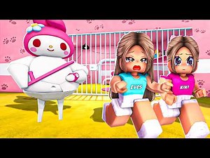 WE ESCAPED MY MELODY'S PRISON RUN IN ROBLOX (OBBY)