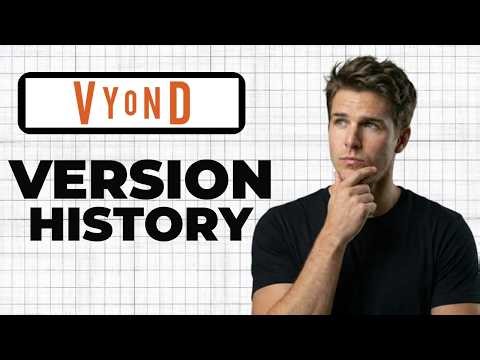 How To Use Vyond Version History (2026 Guide)