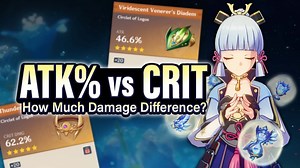 ATK% and Why It’s UNDERRATED! ATK vs Crit DMG, Optimizing DPS & Diminishing Returns | Genshin Impact