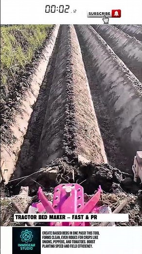 Tractor Bed Maker – Fast & Precise Rows!