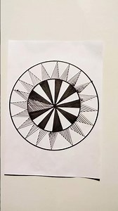 How todraw 3d circle drawing video| art drawing video #art #drawing #3ddrawing #short #circledrawing
