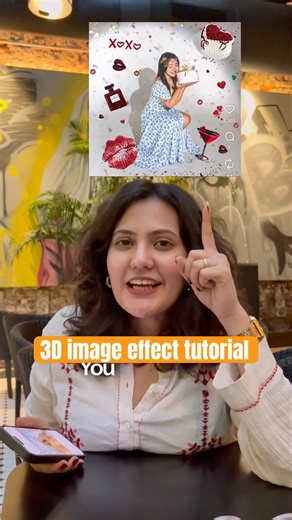3D Image Effect Tutorial | Daily Dose Of Divya 7/365 #tutorial #edit #