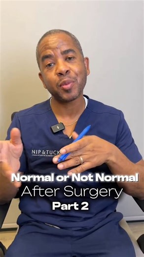 Wondering what’s normal after surgery — and what’s not? 🎥✨ Watch this video as Dr. Jones continues the “Normal or Not” series (Part 2) and explains common post-op concerns. A little leaking or oozing can be totally normal after liposuction, but may be a red flag after procedures like a tummy tuck or breast reduction. And if you’re worried about needing a revision, Dr. Jones reminds us that small irregularities can happen with any surgery — it’s more common than you think. 👉 Hit play to learn w