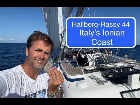 Hallberg Rassy 44: Ionian mission: Lessons from a Lumpy Sea. Sailing Breezy Ep23 s2 4K
