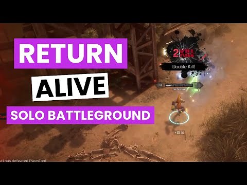 Return Alive Yuni Solo Battleground Gameplay: Free-To-Play Post-Apocalyptic Looter Shooter