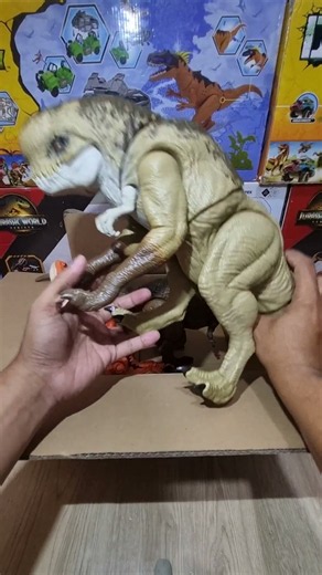 Hunting Dinosaur Jurassic World Toy In The Box ASMR Review