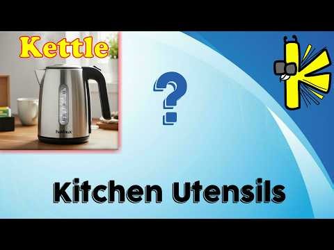 A to Z: Kitchen Utensils Name 🍳 | Essential Kitchen Tools