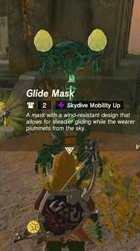 HOW TO WIN THE GLIDE MASK - THE LEGEND OF ZELDA - TEARS OF THE KINGDOM #zelda #totk