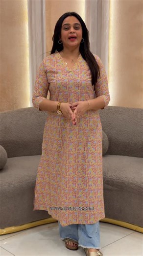 Nuwaara by Nooha on Instagram: "Cotton printed tops collections for booking visits https://nuwaara.com/products/printed-long-tops-nuwa-225"