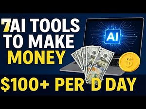 7 AI Tools to Make Money Online in 2025 💰 | Earn $100+ Per Day