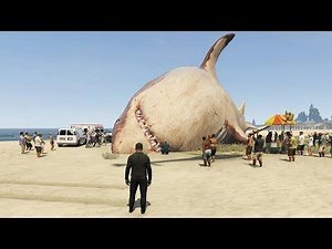 15K views · 437 reactions | Grand Theft Auto V - The Biggest Shark in GTA 5 History Found! (Megalodon Shark Attack) | GTA 5 - Funny Moments | Facebook