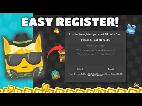 How to get ACCEPTED into BLACKET!