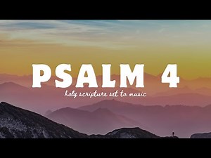 Psalm 4 Set to Music | Powerful Scripture Music for Family Worship | Bold Worship Rock Song Lyrics