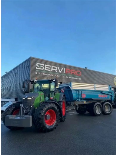 Livraison d’un ensemble agricole à Concarneau