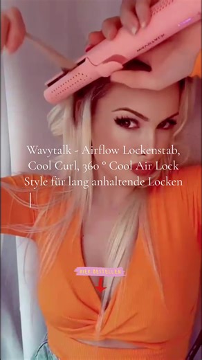 🔥 Locken, die halten – ganz ohne Hitzeschäden! 🔥 📌 Wavytalk Airflow Lockenstab – Cool Curl 360° Vergiss verbranntes Haar und Locken, die nach einer Stunde verschwinden. Dieses 2-in-1 Styling-Tool nutzt 360° Cool-Air-Technologie, um deine Locken sofort zu fixieren – glänzend, elastisch und langanhaltend. 💥 Warum er sich SOFORT lohnt: ✔️ Cool-Air Lock Style – fixiert Locken ohne zusätzliche Hitze ✔️ Reduziert Haarschäden sichtbar – schonend für gesundes Haar ✔️ 2-in-1: Lockenstab & Haarglätter