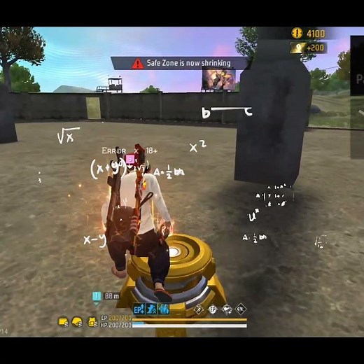 LANDMINE⚡ AURA♾️🗿#freefire #trending #viral #ytshorts #difficult #impossible #aura #EX4