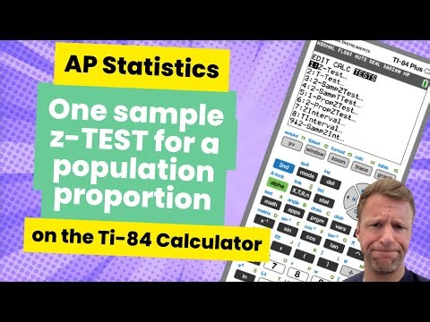AP Stats Review: How to Use Calculator for a One Sample z-Test