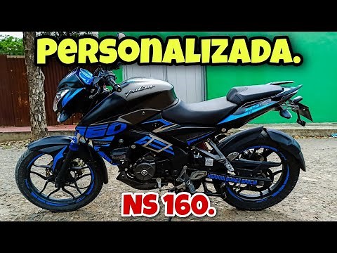 PULSAR NS 160 - ¡PERSONALIZADA! 😍😱😱