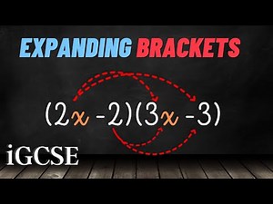 Do you know how to expand double brackets? iGCSE tutorial