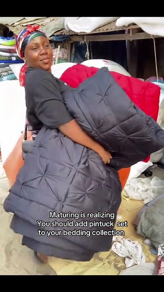 Smooth,breathable and durable,cuddle up in our cozy and comfortable pintuck sheet,Available in all bedsizes!! Delivery is Nationwide 🚚 #beddingvendorinaba#beddings#pintuck#luxury#sleep