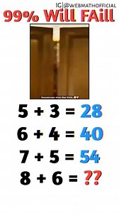 WebMath | What is yours answer?? Comment fast...!💙 ,, ,, ,, ,, #reels #trendingreels #webmathofficial #maths #mathematics #mathsproblems #mathspuzzle... | Instagram
