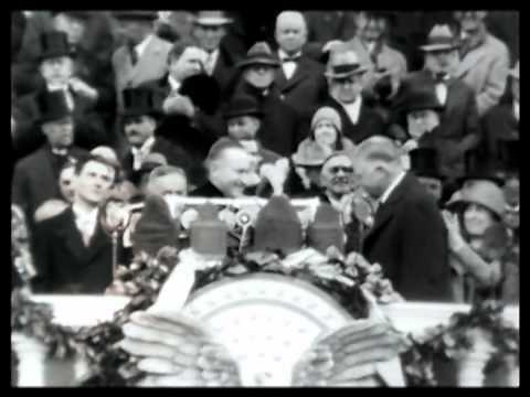 Herbert Hoover Inaugurated 1929