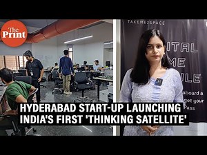A Hyderabad start-up is launching India's first 'thinking satellite'. A brain in space