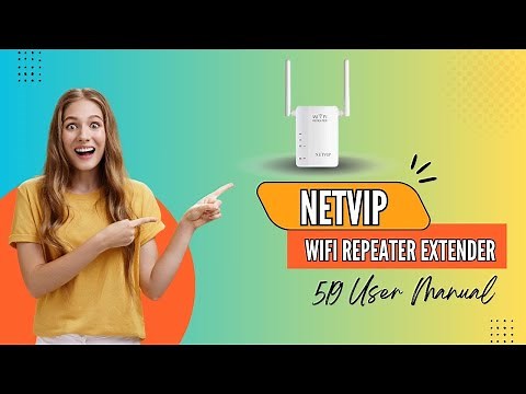 NetVIP WiFi Repeater Extender 519 User Manual