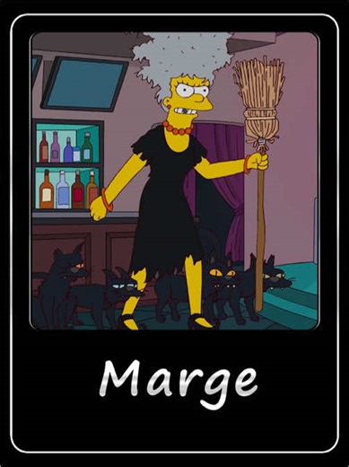 Grey haired witch Marge#fyp #fypシ #foryoupage #simpsons #thesimpsons | marge