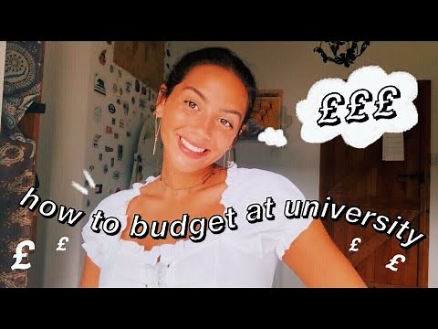 how to budget at university 101 // money saving tips for students!