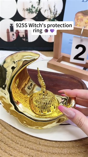 Witch's Protection Ring: Harness Spiritual Energy